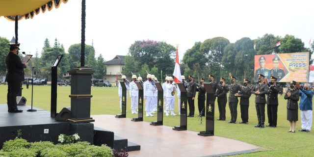 Komjen Gatot Eddy Pramono Lantik 201 Dokter Polri Jadi Perwira
