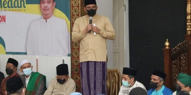 Bobby Nasution Ajak Masyarakat Kembangkan Mesjid Mandiri