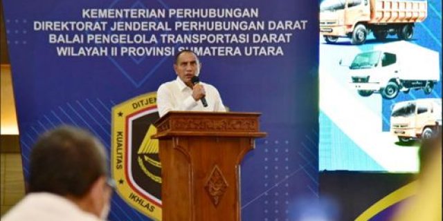Kendaraan ODOL Segera Ditertibkan, Gubsu Sebut Bisa Hemat Anggaran Pemeliharaan Jalan