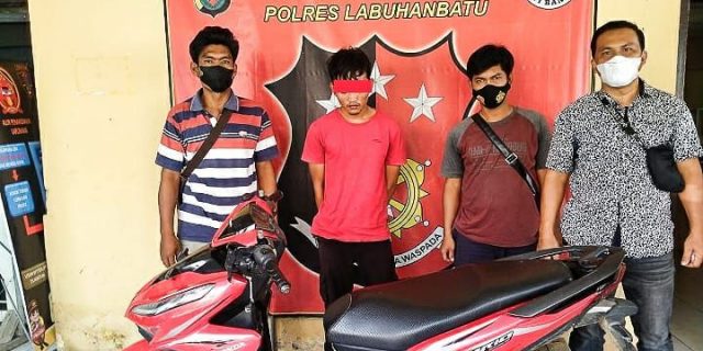 Diduga Sering Beraksi, Pelaku Curanmor Dibekuk Tekab Polsek Bilah Hulu