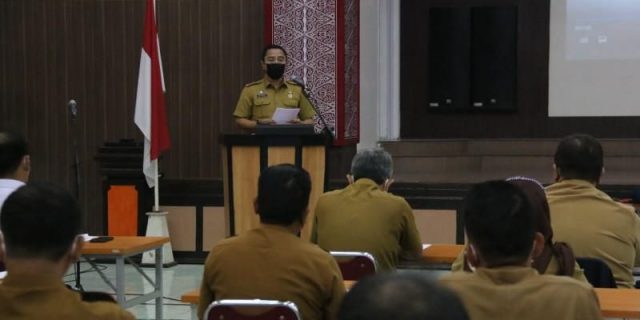 Pemko Medan Gelar Ujian Penyesuaian Kenaikan Pangkat Bagi ASN TA 2021