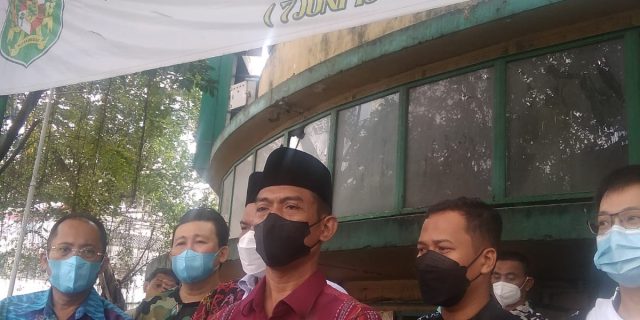 Tinjau Gedung Eks Kantor PD Pasar, Dirut : Kita Lakukan Kajian Untuk Renovasi