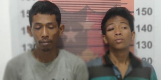 Lagi Beraksi, Dua Maling Besi Tol Ini Diamankan Petugas