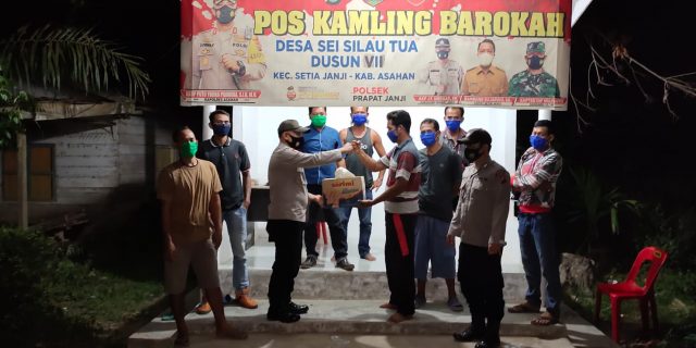 Poskamling Barokah Polres Asahan Efektif Berikan Rasa Aman Kepada Warga