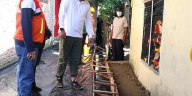 Walikota Medan Tinjau Pembetonan Gang Lomba Tanjung Mulia Hilir