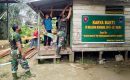 Koramil Waru Bedah Rumah Warga Tidak Layak Huni