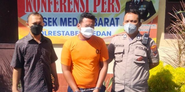 Polsek Medan Barat Ciduk Pelaku Penggelapan Sepeda Motor