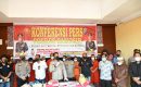 Polres Samosir Ungkap Kasus Pembunuhan, Pembakaran, Judi dan Narkoba