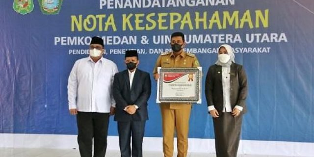 Pemko Medan dan UIN Sumatera Utara Jalin Kerjasama