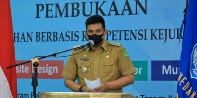 Walikota Medan Buka Pelatihan Berbasis Kompetensi Kejuruan