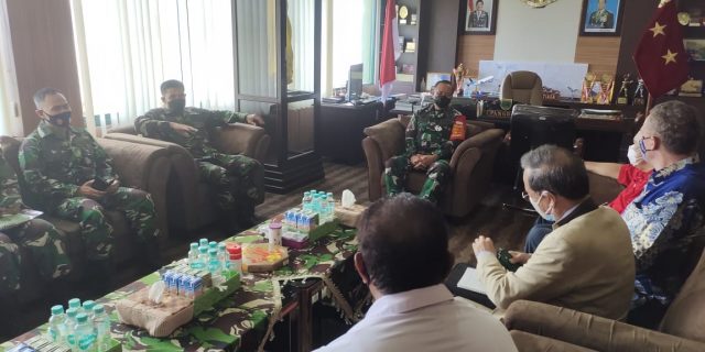 Pangdam XVIII/Kasuari Terima Kunjungan Delegasi Regional ICRC