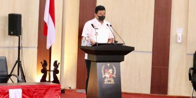 Bobby Sampaikan Rancangan APBD 2022 Dalam Rapat Paripurna DPRD Medan