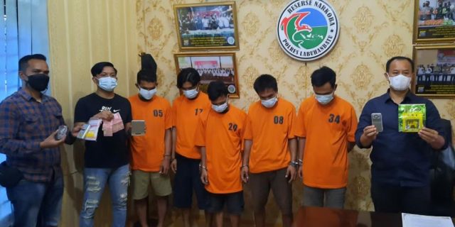 Polres Labuhanbatu Gulung Pengedar Narkoba Jaringan Tanjung Balai-Rantau Prapat