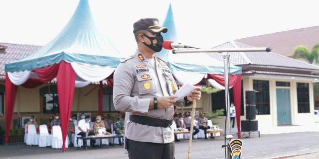 Pimpin Apel Ops Zebra Toba 2021, Kapolres Asahan Ingatkan Personel