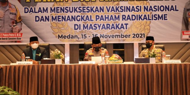Kapoldasu Minta Bantuan Ulama Sukseskan Vaksinasi Covid-19