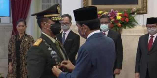 Jenderal Andika Perkasa Resmi Jadi Panglima TNI