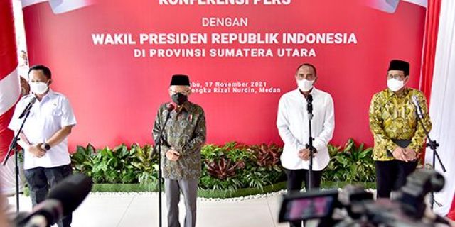 Rapat Dengan Wapres, Gubsu Minta Pemerintah Pusat Berikan DBH Perkebunan 30%