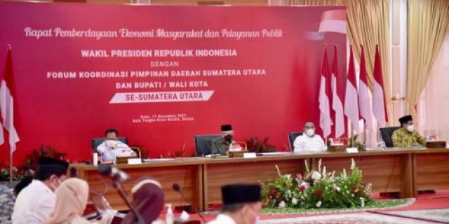 Wali Kota Medan Ikuti Rapat Pemberdayaan Ekonomi Masyarakat Bersama Wapres RI