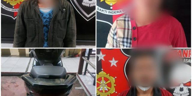 Polres Asahan ‘Gulung’ Sindikat Curanmor, Pelaku dan Penadah Diamankan