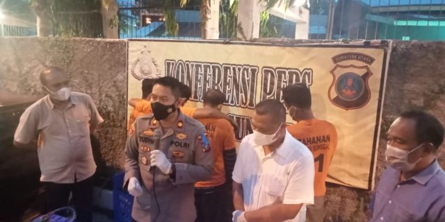 Satu Dari Keempat Pelaku Pencurian Truk Sampah Milik Pemko Medan Ditembak Polsek Sunggal