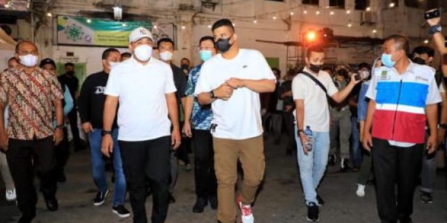 Bobby Tinjau Pelaksanaan Pameran Pekan Kuliner Kondang UMKM Kota Medan