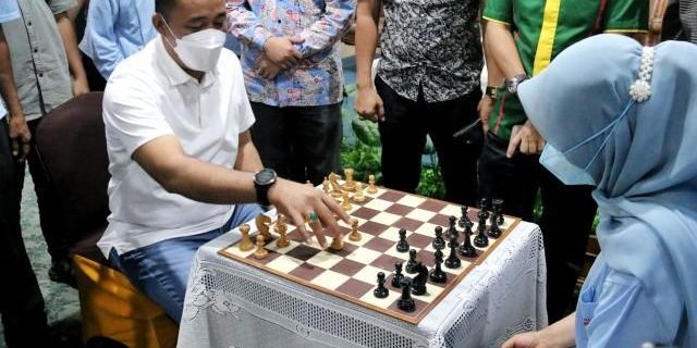 Aulia Rachman Resmi Membuka Kejuaraan Catur Tingkat Kota Medan