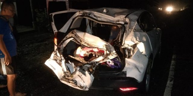 Jalur Medan-Berastagi Kembali Longsor, Mobil Pengendara Ringsek Tertimpa Batu