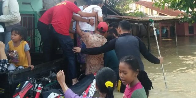 Ribuan Rumah di Tebing Tinggi Terendam Banjir