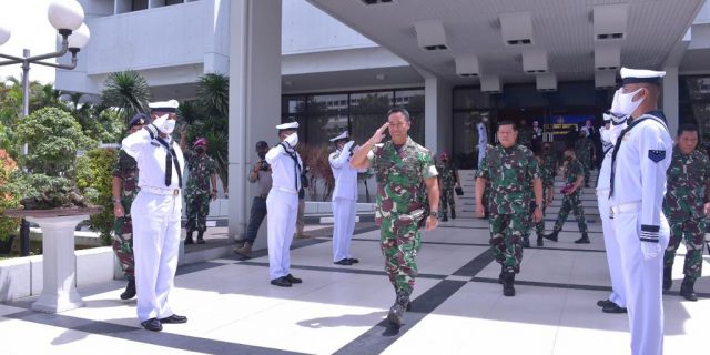 Panglima TNI Kunjungi Mabes TNI AL dan Mabes TNI AU