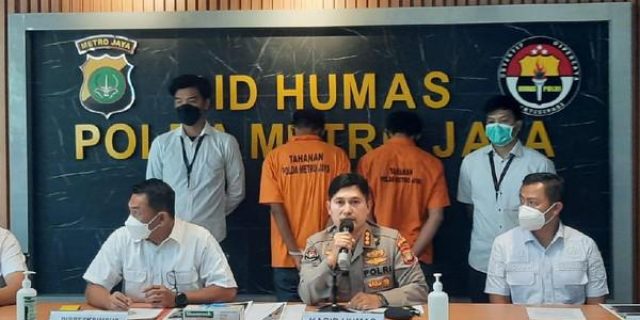 Polda Metro Jaya Ungkap Kasus Penggelapan MackBook
