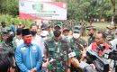 Pangdam XII/Tpr Tinjau Karya Bakti TNI Percepatan Pembangunan Desa Mandiri