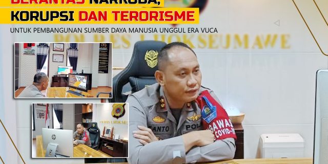 Terus Genjot Vaksinasi, Polres Lhokseumawe Gelar Vaksinasi Berhadiah Umrah