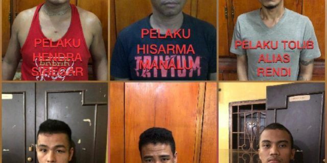 Ini 6 Wajah Tahanan Terduga Pelaku Penganiayaan Hendra Hingga Tewas