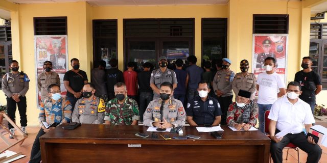 Polisi Tetapkan 9 Orang Tersangka Kasus Perusakan Kotak Suara Pilkades