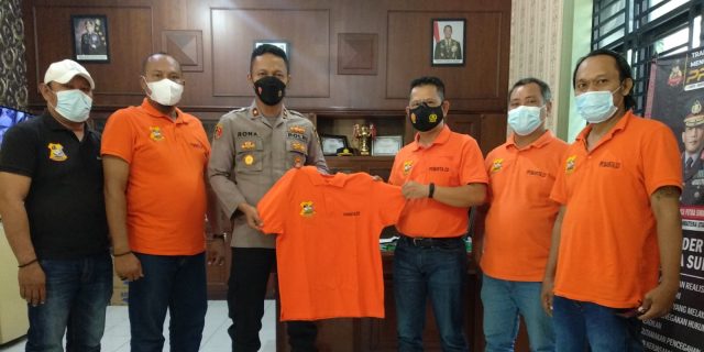 Pewarta Silaturahmi Dengan Kapolsek Medan Timur