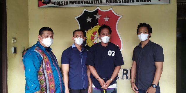 Polsek Helvetia Tangkap Pelaku Pencurian Pagar
