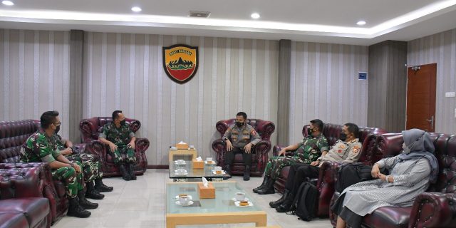 Kasdam I/BB Terima Kunjungan kerja Tim Supervisi Kodiklatad dan Lemdiklat Polri