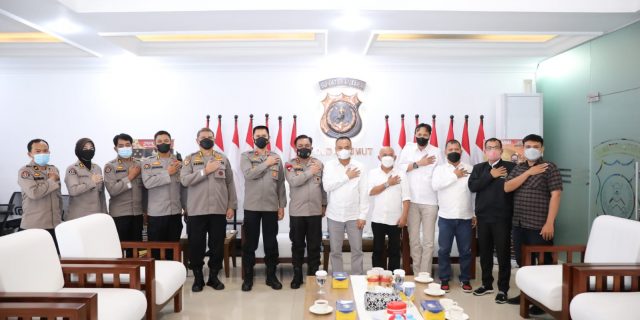 Kapolda Terima Kunjungan Silaturahim PWI Sumut