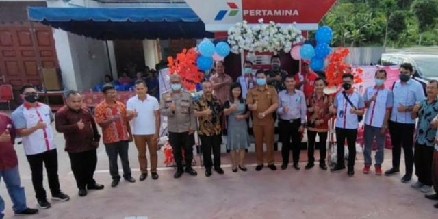 2 Pertashop Dioperasikan Pertamina di Pulau Nias