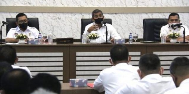Sekda Pimpin Rapat Persiapan Pelaksanaan Program/Kegiatan Terencana TA 2022