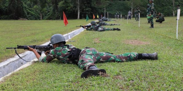 Peringati Hari Juang TNI AD ke-76, Pangdam I/BB Buka Perlombaan Menembak