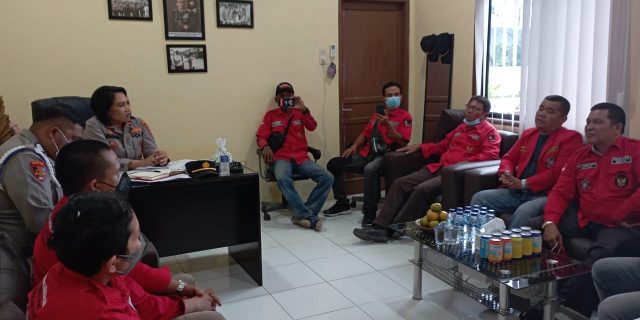 Ipda Christin Simanjuntak Terima Audiensi Pengurus PAC PBB Medan Tuntungan