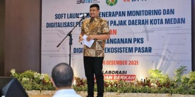 Wali Kota Medan Soft Launching Penerapan Monitoring dan Digitalisasi Pembayaran Pajak Daerah