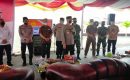 Waka Poldasu Tinjau Vaksinasi Massal Nasional di Polsek Patumbak