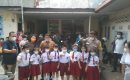 Polsek Medan Baru Gelar Vaksinasi Dosis I Pelajar 6-11 Tahun