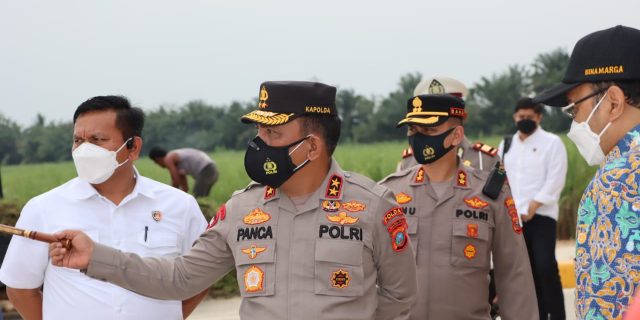 Hampir Rampung, Kapolda Sumut Cek Tol Binjai-Stabat