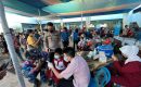 Kapolsek Medan Helvetia Pantau Vaksin Merdeka Anak Usia 6-11 Tahun