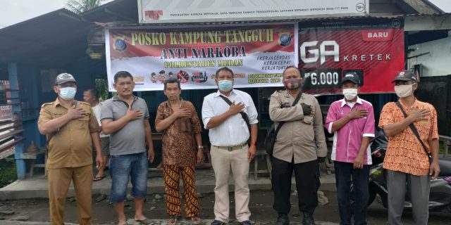 Posko Kampung Anti Narkoba Didirikan