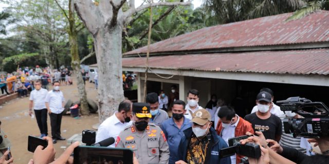 Kapoldasu dan Komnas Ham Tinjau Kerangkeng di Rumah Bupati Langkat
