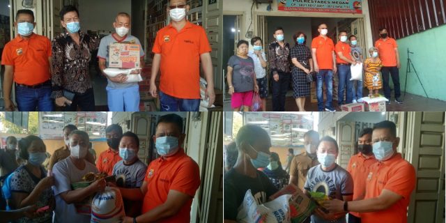 Jelang Tahun Baru Imlek, Ketua Pewarta Bagikan 200 Paket Sembako Kepada Warga Keturunan Tionghoa